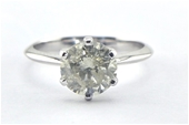No Reserve 1.91ct Diamond Ring With $16k Valuation