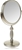 FLOXITE Dual Sided, 15Xtra Glass Vanity Mirror, Brushed Nickel.