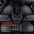 AMAZON BASICS 3-Piece Full Coverage Odorless Rubber Floor Mat for Cars, SUV