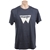2 x WRANGLER Men's Classic Fangs Tee, Size M, Cotton, Washed Navy (S91), W/