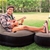INTEX Inflatable Ultra Lounge with Ottoman.