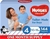HUGGIES Ultra Dry Nappies Boys, Size 4 (10-15kg) One Month Supply, 144 Coun