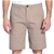 JACHS Men's Flat Front Chambray Shorts, Size 40, 98% Cotton, Khaki.