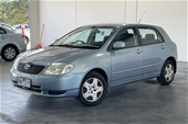 2002 Toyota Corolla Conquest ZZE122R Automatic Hatchback