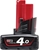 MILWAUKEE 12V 4Ah M12 Red Lithium Ion Battery.