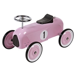 Steel Classic Racer Car Toy - Pink