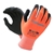 12 Pairs x GUARDTEK Hi-Vis Superskin Gloves, 34-326, Size: Medium, Colour: