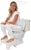 2 x THE SQUATTY POTTY Base 2.0 Foot Stool. NB: 2x rubber stoppers are missi