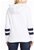 NAUTICA Women's Classic Supersoft Hoodie, Size XL, 100% Cotton, Bright Whit