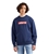 LEVI'S Men's Relaxed Graphic Crew Sweatshirt, Size XL, 80% Cotton, Dress Bl