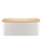 BODUM Bistro Bread Box, 19.4 x 29.4 x 10.7cm, Off White. NB: Not in origina