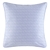 KAS ROOM Aiden Euro Square Pillowcase, 65cm x 65cm, Blue.
