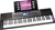 ROCKJAM 61 Key Keyboard Piano with Pitch Bend, Power Supply, Sheet Music St