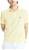 NAUTICA Men's Peformance Deck Polo Shirt, Size L, Cotton/Polyester, Corn/Ye
