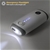 SCOSCHE 4400mAh Portable Backup Battery with Emergency Flashlight White. B