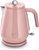 DELONGHI Eclettica Kettle, 1.7 Liters, Glossy Pink. Buyers Note - Discount