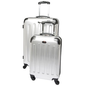 Swiss Case 4 Wheel - 2pc Luggage Set - S
