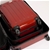 Swiss Case 4 Wheel ABS 3Pc Luggage Set - Red