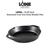 LODGE Cast Iron Pan, 10.25", Black, L8SKL. Buyers Note - Discount Freight