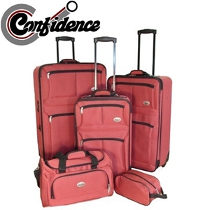 Confidence 5 Piece Luggage Set