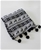 Niclaire Black White Convertible Scarf