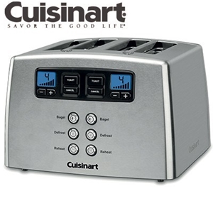 Cuisinart Lever-Less 4 Slice Toaster - S