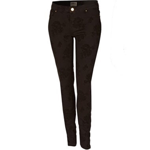 Only Womens Duffy Flock Jegging