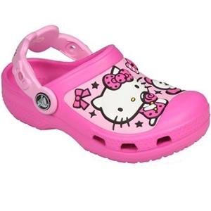 Crocs Junior Girls Hello Kitty Slip On