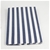 Apartmento Striped Laundry Basket - Navy/White