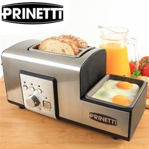 Prinetti S/Steel 2 Slice Toaster with Eg