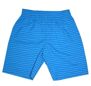 Plum Blue Board Short in Polyester Micro