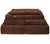 BeddingCo 700GSM Egyptian Cotton 7 Piece Towel Set - Chocolate