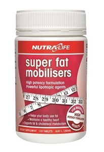 Nutra Life Super Fat Mobiliser - 120 Tab