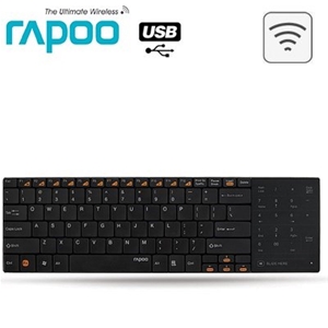 Rapoo E9080 Wireless Touchpad Keyboard -