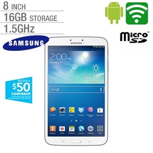 8'' Samsung Galaxy Tab 3 16GB Wi-Fi - Wh