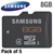 5-Pack Samsung Plus 8GB microSDHC Memory Card