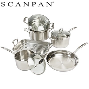 Scanpan Impact 6 Piece S/Steel Cookware 