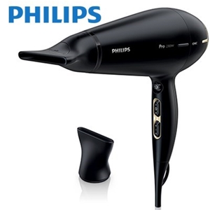 Philips 2300W Pro Hairdryer with 2 Conce