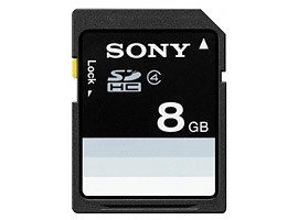 Sony SF8N4 8GB SDHC Memory Card (Factory