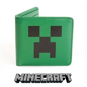 Minecraft Creeper Leather Wallet