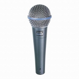 Shure Beta 58A Mic Vocal Wired Hand Held