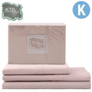 Actil Allington King Bed Sheet Set - 3 C