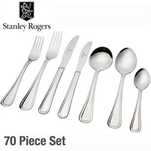 Stanley Rogers 70 Piece Cutlery Set - Sh