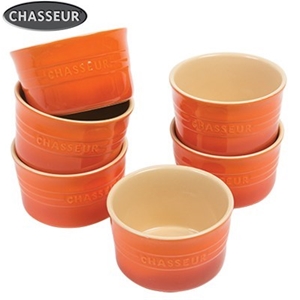 Chasseur La Cuisson Orange 6 Piece Ramek