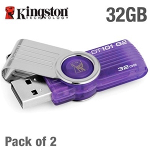 Kingston 32GB USB Flash Drive - Pack of 