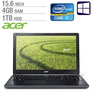 15.6" Acer Aspire Notebook i7-4500U 4GB 
