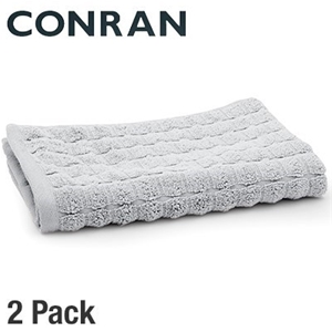 2-Pack Conran Soho 600GSM Hand Towels - 
