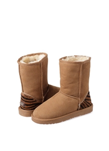 Ozwear UGG 3/4 Boots With Tiger Print Ch