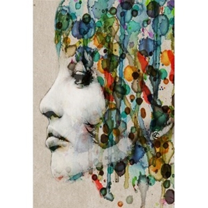Abstract Hair, 75x50cm Canvas Print