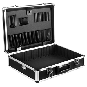 Aluminium Tool Carry Case with Pockets D